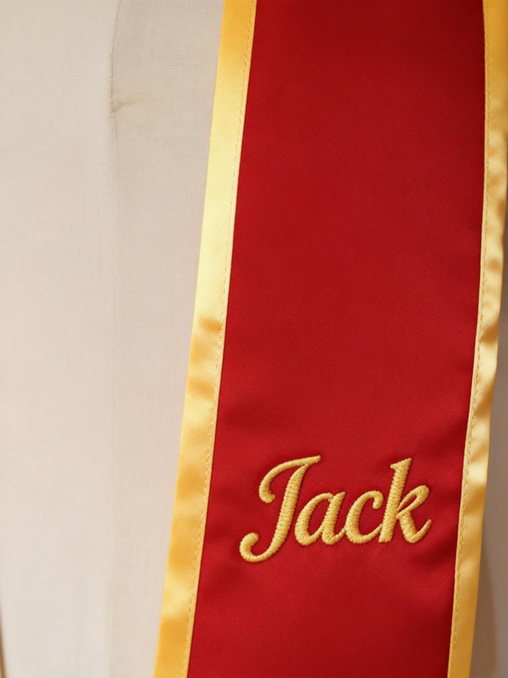 Custom Sash (Name Embroidery) for USC